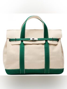 Sunwin Madaket Large Classic Tote Bag | Color:Kelly Green | large